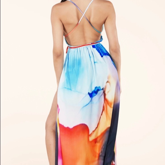 L’atiste Water Color Maxi Dress - Picture 2 of 7